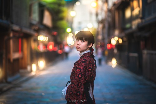 ポートレート写真。